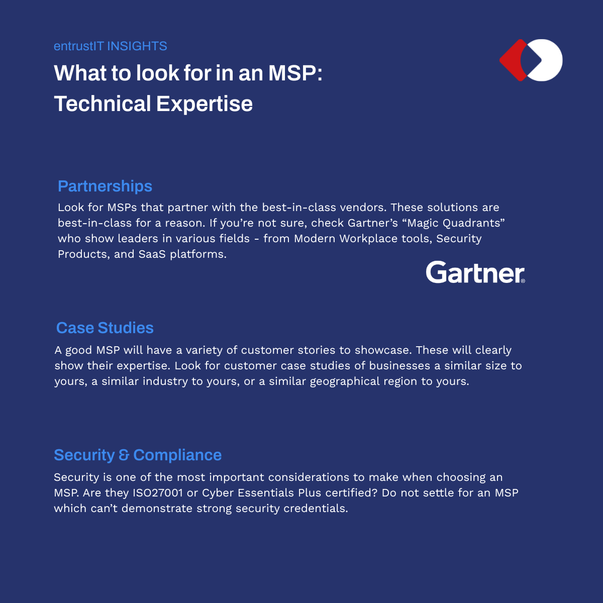 What to look for in an MSP: Technical Expertise