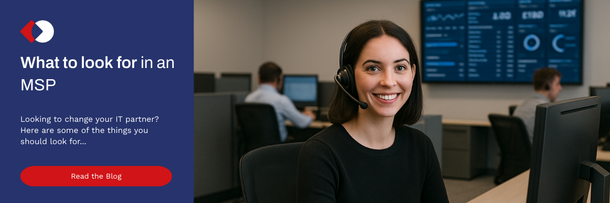 What to look for when selecting an MSP