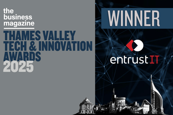 entrustIT are winners at the Thames Valley Tech & Innovation Awards 2025